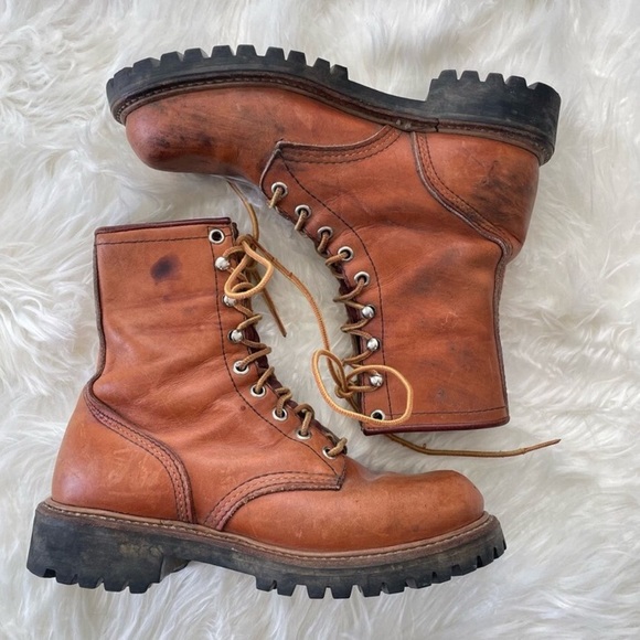 Vintage Red Wing Irish Setter Sport Boot Men’s Lace-Up Hiking Outdoors Original - Picture 7 of 11